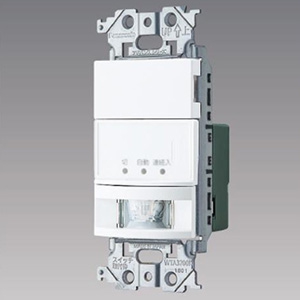 YAZAWA公式卸サイト】熱線センサ付自動スイッチ 《かってにスイッチ