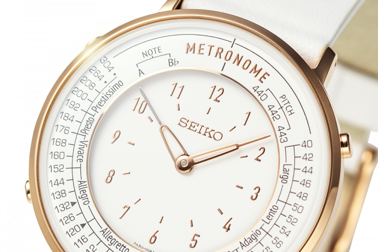 SEIKOメトロノームウオッチ」山野楽器オリジナルバンドモデルが登場