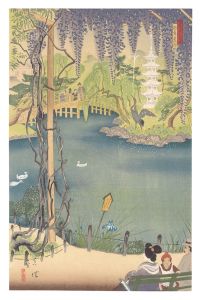 名古屋の画家浅見香城の風景画紙本日本画(まくり）全8枚売り、本物