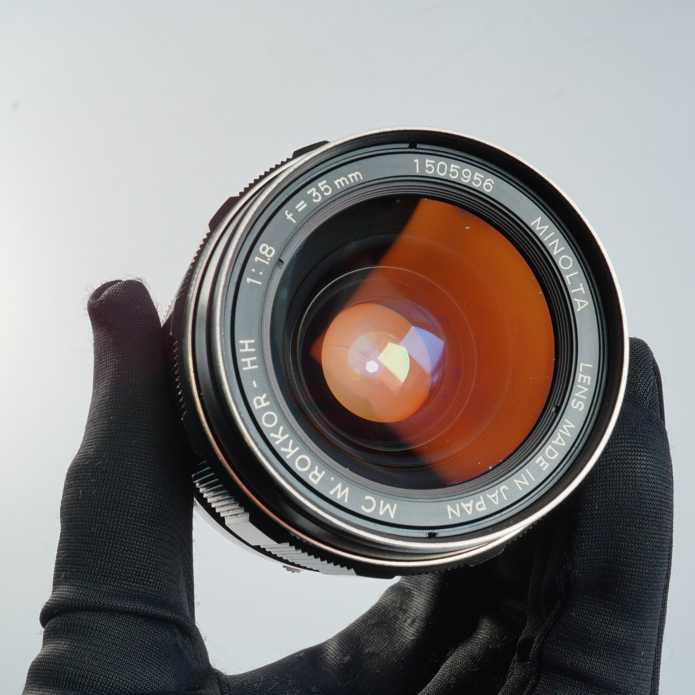 MINOLTA MC W.ROKKOR HH 35mm F/1.8 単焦点レンズ – 山田写真機店