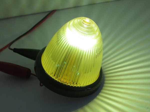 日本フルハーフの純正LEDマーカーランプ旧型 MK-0324 24V 黄と新型 SA