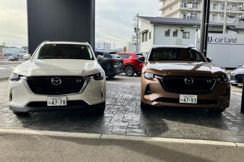 今週末はCX-80試乗車を2台配備しています - 山口マツダ周南店のブログ