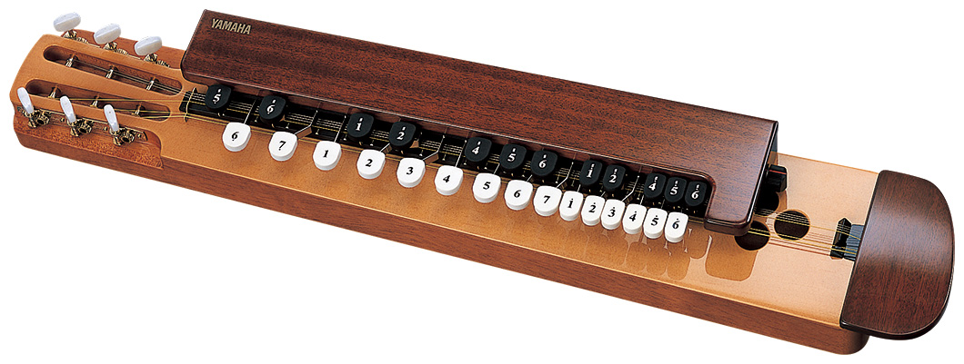 大正琴＆ヴィオリラのしくみ:大正琴のしくみ - 楽器解体全書 - ヤマハ