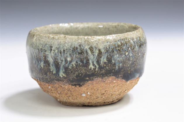 ○無傷完品未使用品 最上位作 未使用極美品 安食ひろ 婆沙羅 盃形 茶器