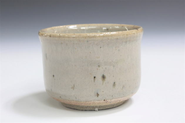 柳瀬美術店 / 12代中里太郎右衛門「斑唐津ぐい呑」共箱[NAKAMZATO