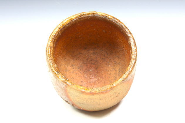 柳瀬美術店 / 辻 清明「信楽盃-1」共箱[TSUJI Seimei]Sake cup