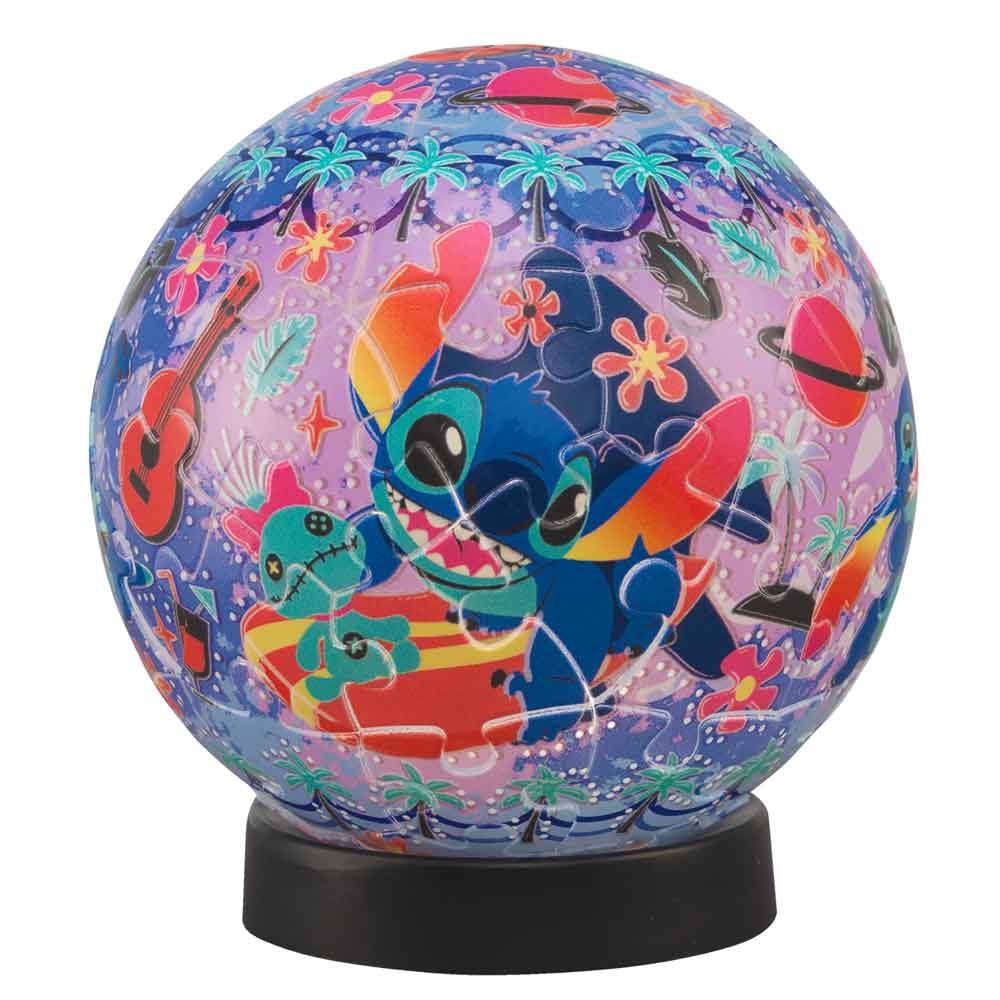 3D球体パズル ルミオーブ トゥインクルマジック／スティッチ