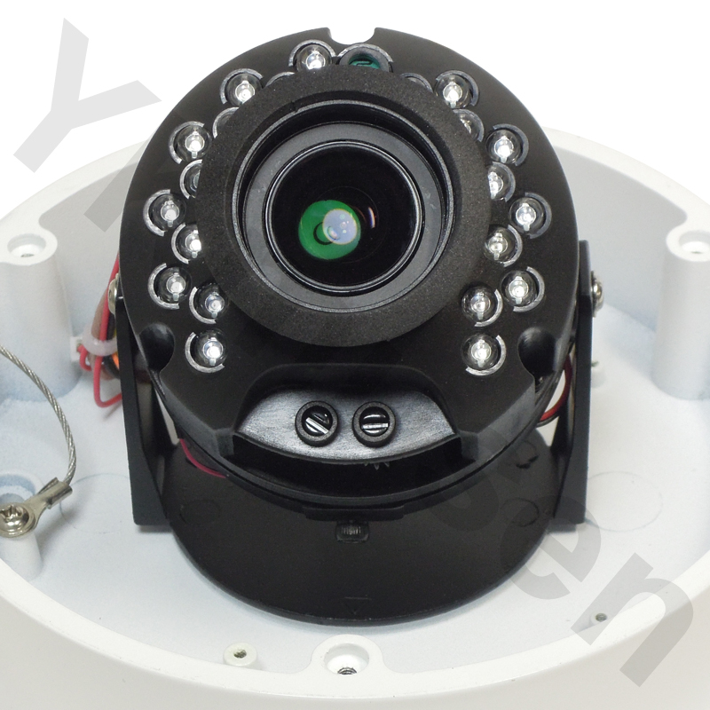 HD-SDI 2メガピクセル ハイビジョン バンダルドーム型 赤外線監視