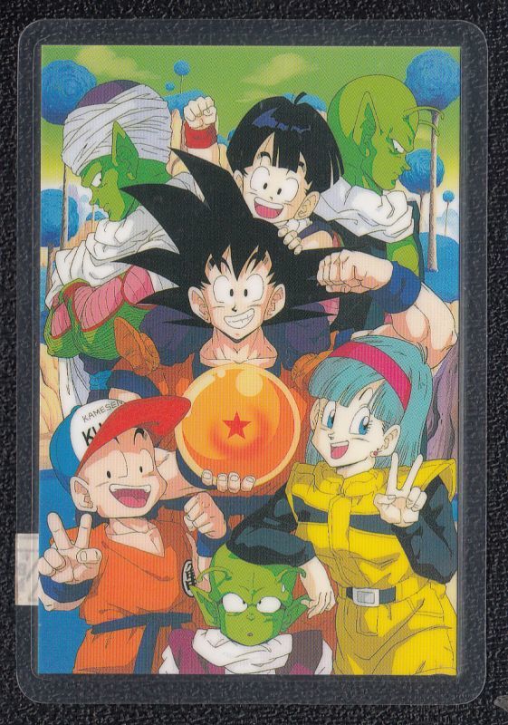 etoile】1986 ドラゴンボール ラミネートカード 07 ラミカ