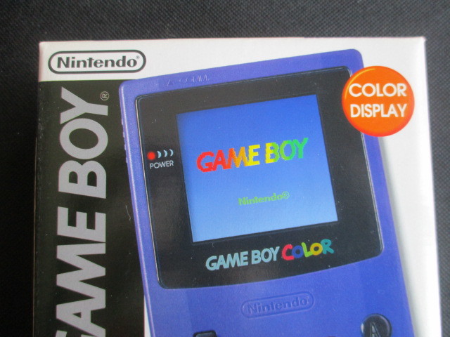 ゲームボーイカラー本体パープル 箱説有 GBゲームボーイ - 遊戯屋