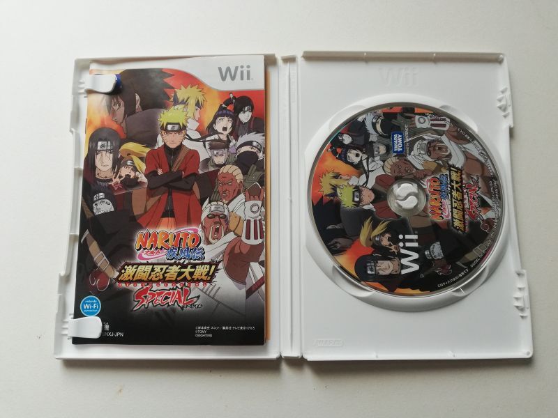 NARUTO -ナルト- 疾風伝 激闘忍者大戦！SPECIAL 箱説有 wiiウィー 管理