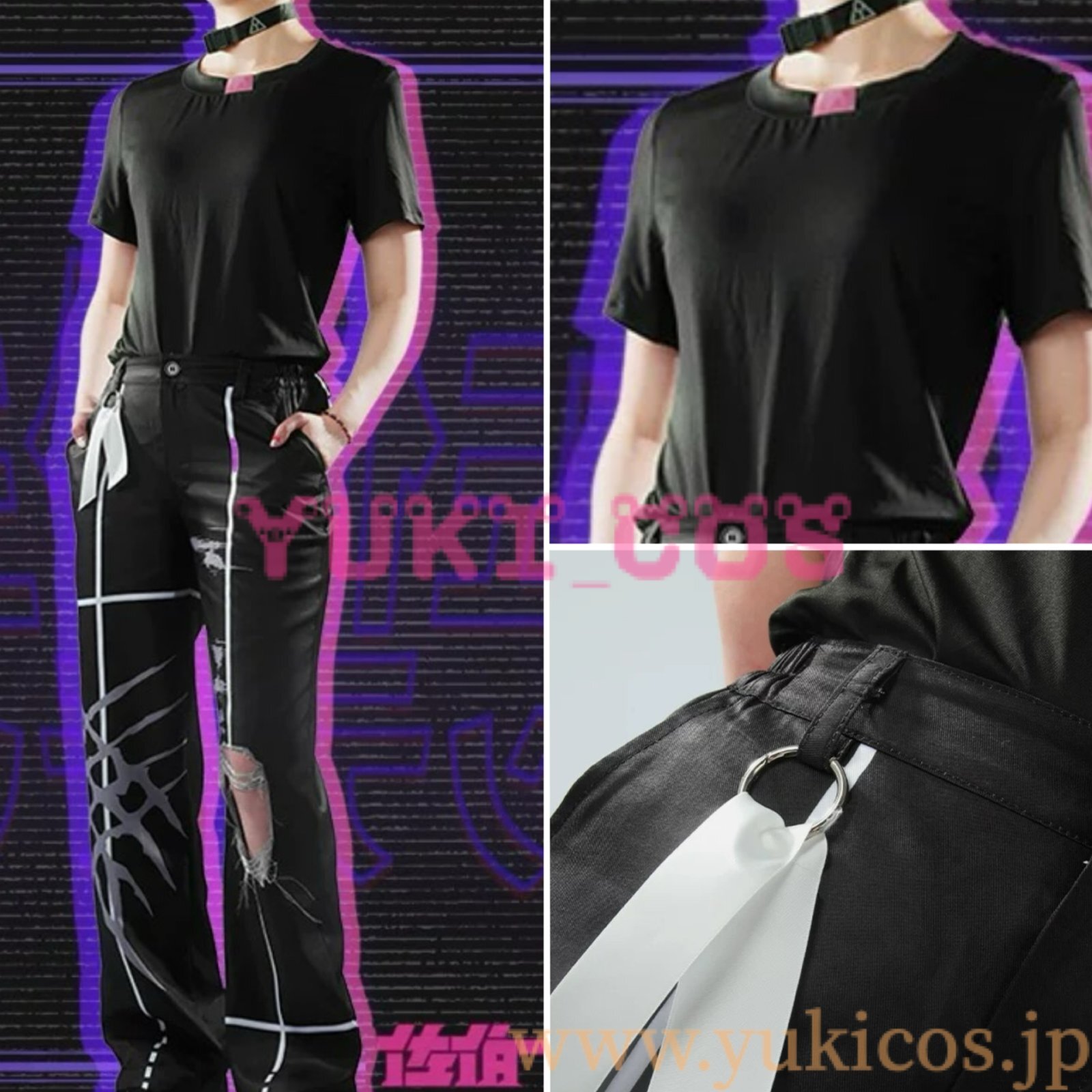 Vtuber にじさんじ 佐伯イッテツ さいきいってつ コスプレ衣装 送料無料