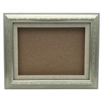 額縁 油彩額 スパダ シルバー SM (227×158) アクリルカバー付き | ゆめ画材