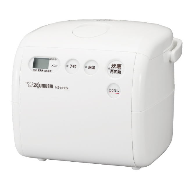 小容量マイコン炊飯ジャー 極め炊き 3合 品番：NS-NH05 色柄：WZ