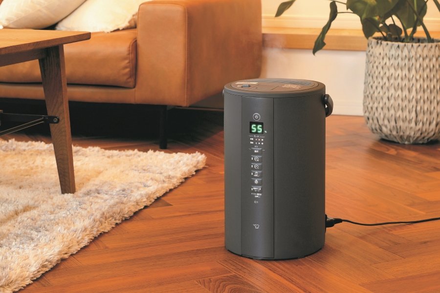 広い空間でも加湿できるハイパワー加湿タイプスチーム式加湿器（EE