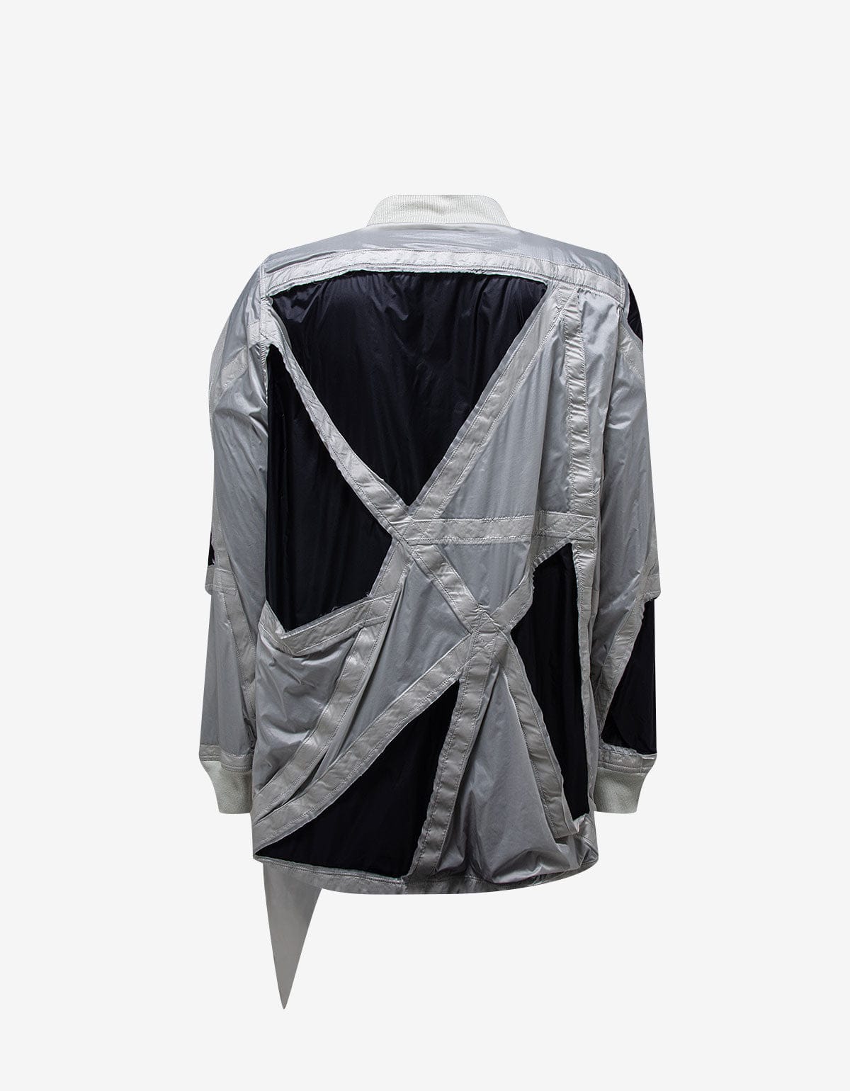 Rick Owens Grey Cut-Out Rod Jacket - circa SS19 – Zoo Fashions