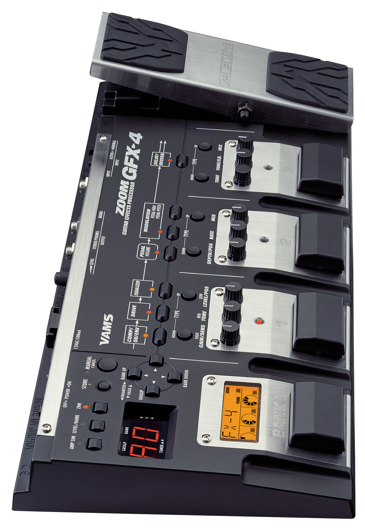 GFX-4 Guitar Effects Processor | Zoom