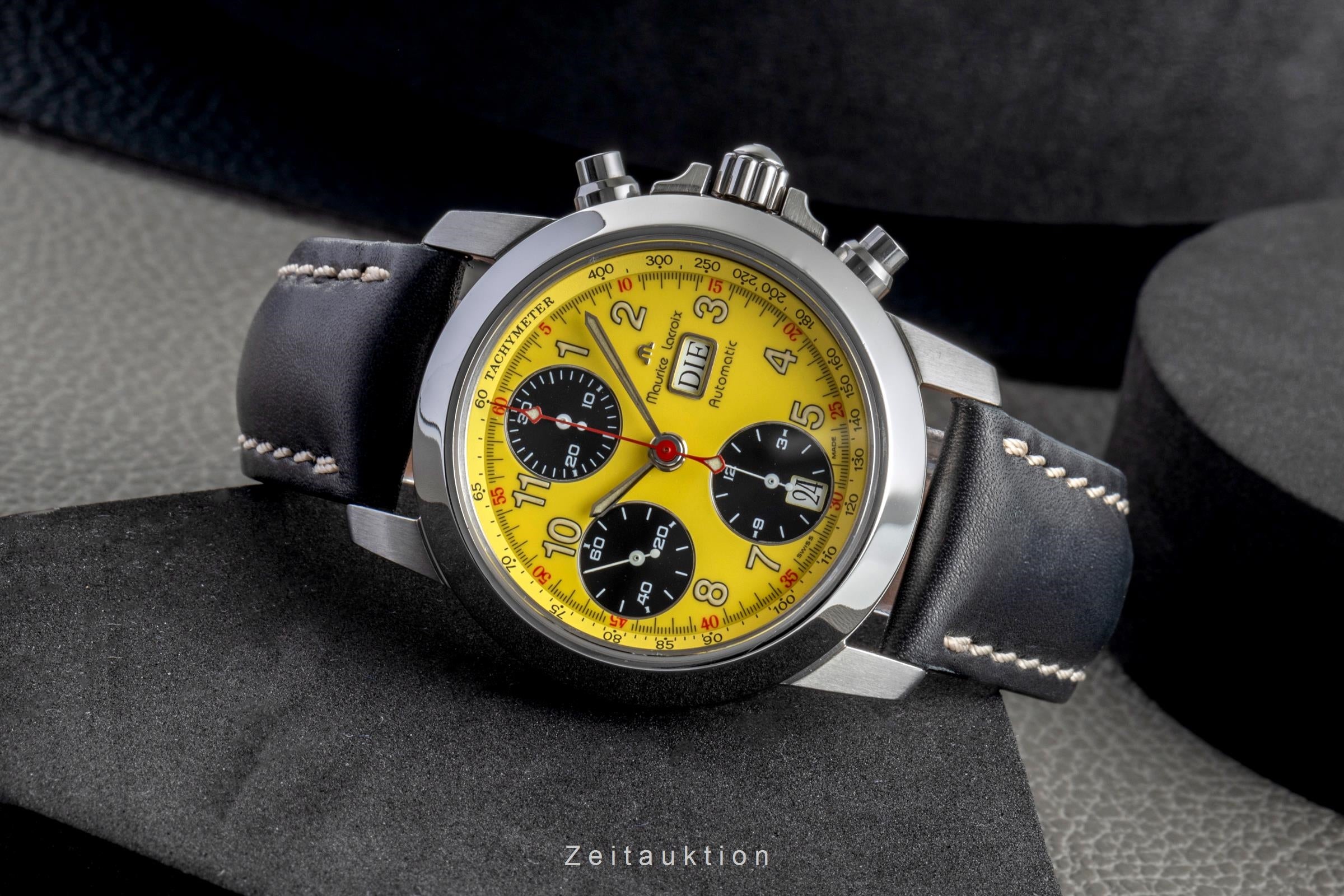 Maurice Lacroix Croneo chronograph steel automatic Ref. 39721