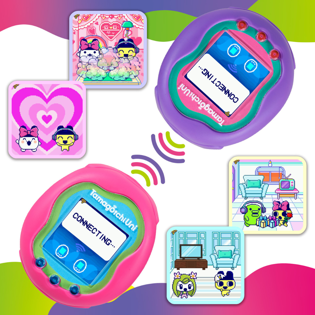 Tamagotchi Uni ピンク/ブルー Tamagotchi Uni - Pink (43351) | eBay
