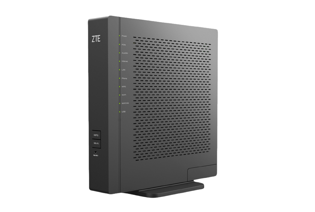 AX10800 Tri-Band Wi-Fi 6E XGS-PON ONT — ZXHN F8648Q | ZTE