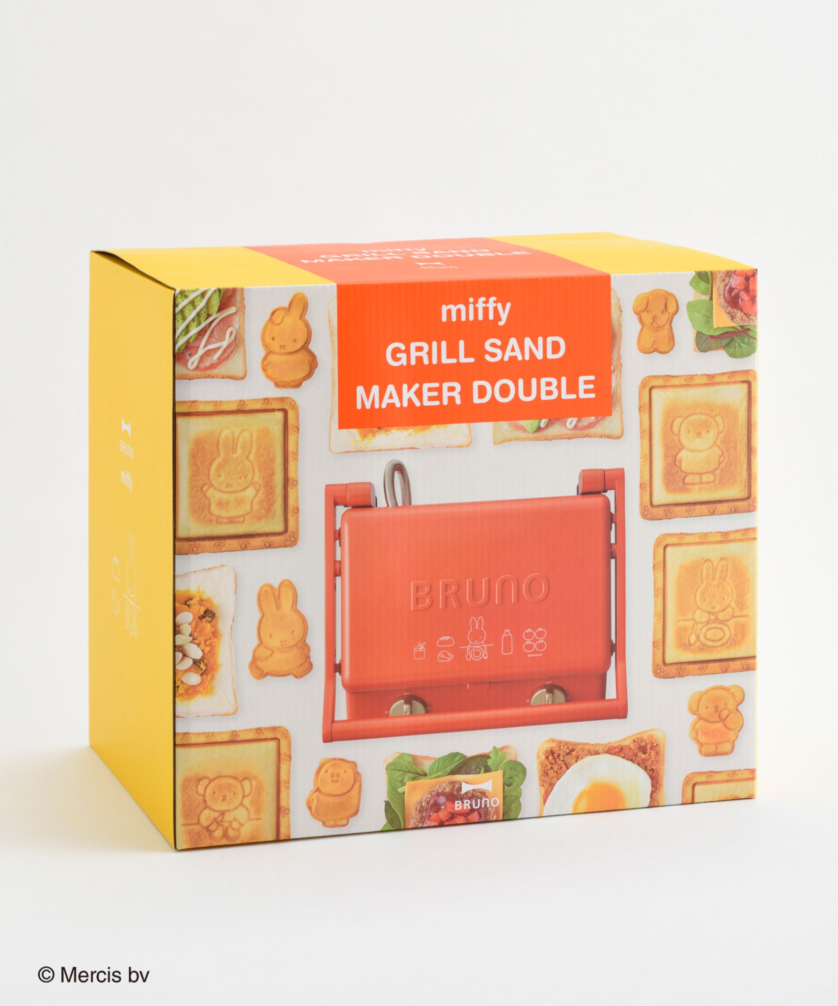 Bruno BOE089-BRR Miffy Double Grill Sand Maker | YOHO