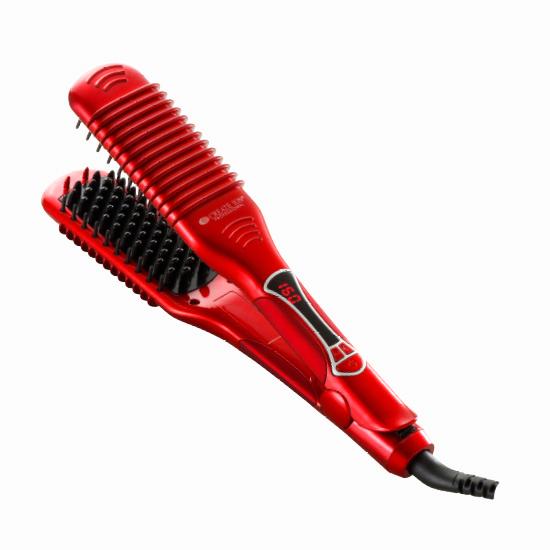 簡単・時短でサラツヤ髪！「ツインブラシアイロン ジュメリィ