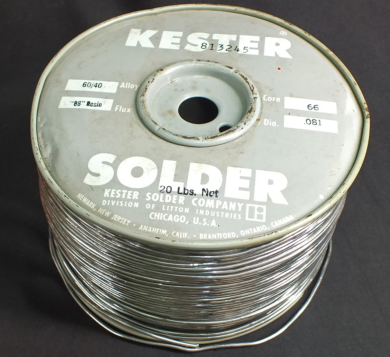 188#】KESTER“88” こんなに楽なハンダは珍しい!〔50cm〕 | VWD21