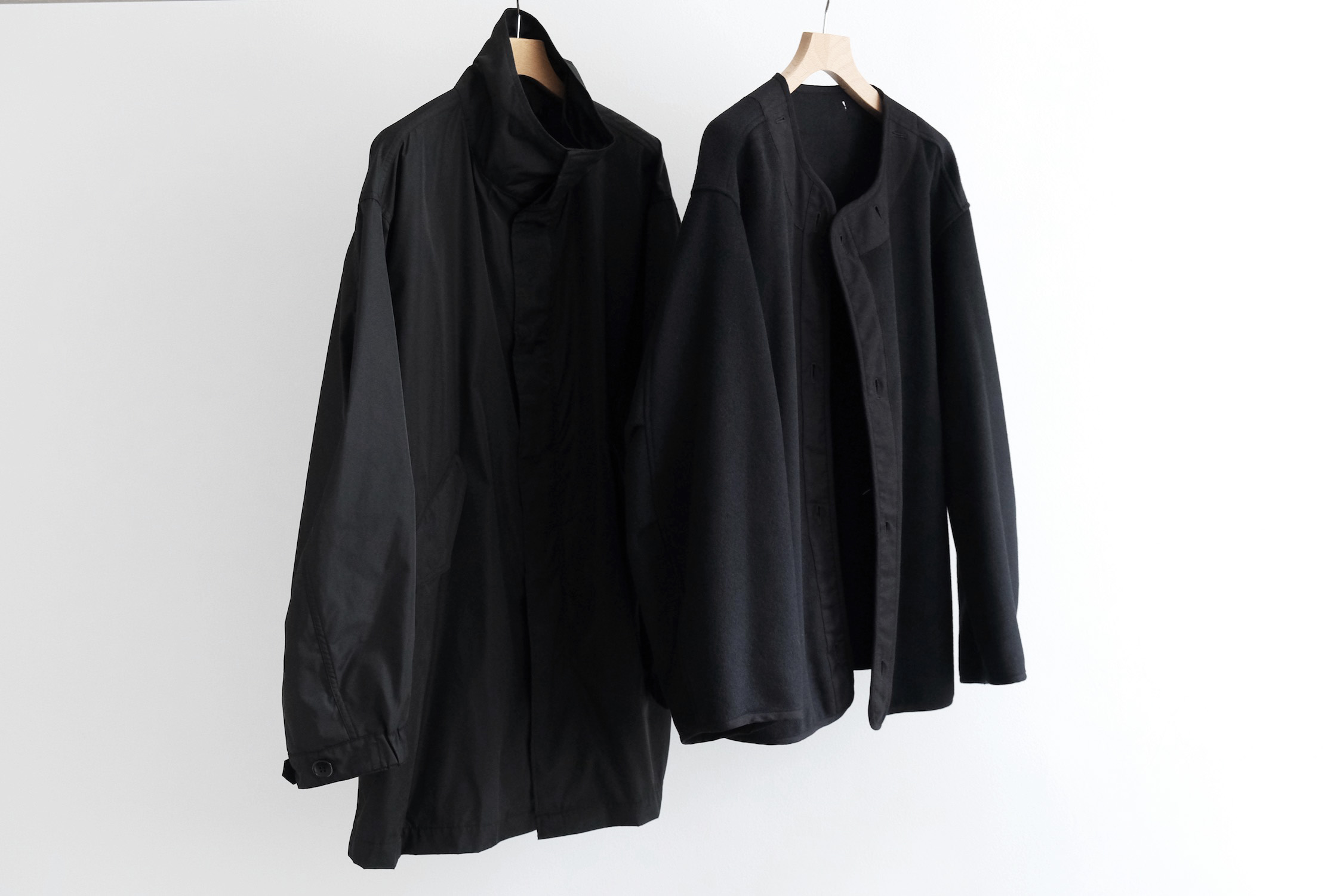 DOPE DYE NYLON SHORT MODS COAT - WUNDER