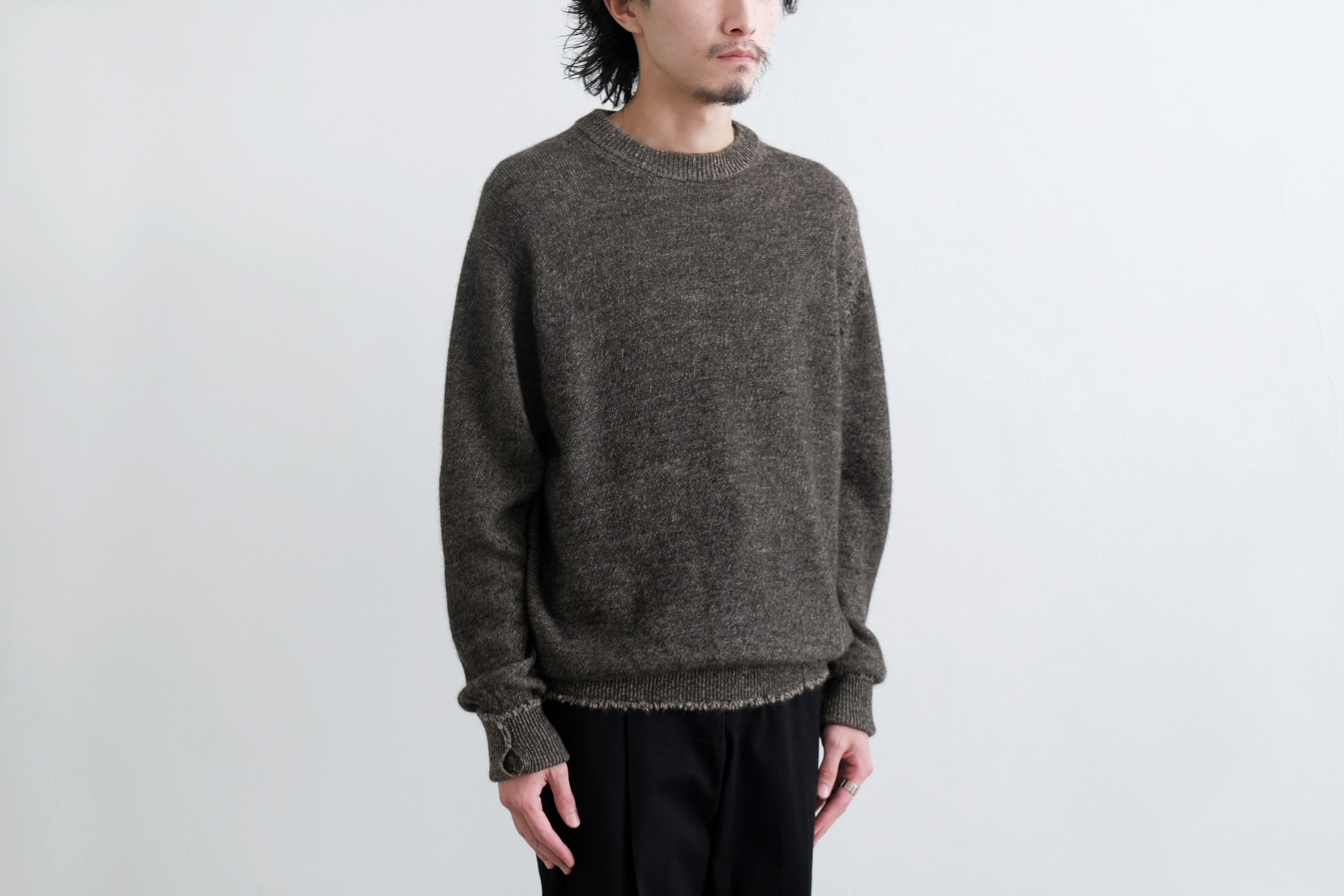 ひょっとこ” P/O SWEATER - WUNDER