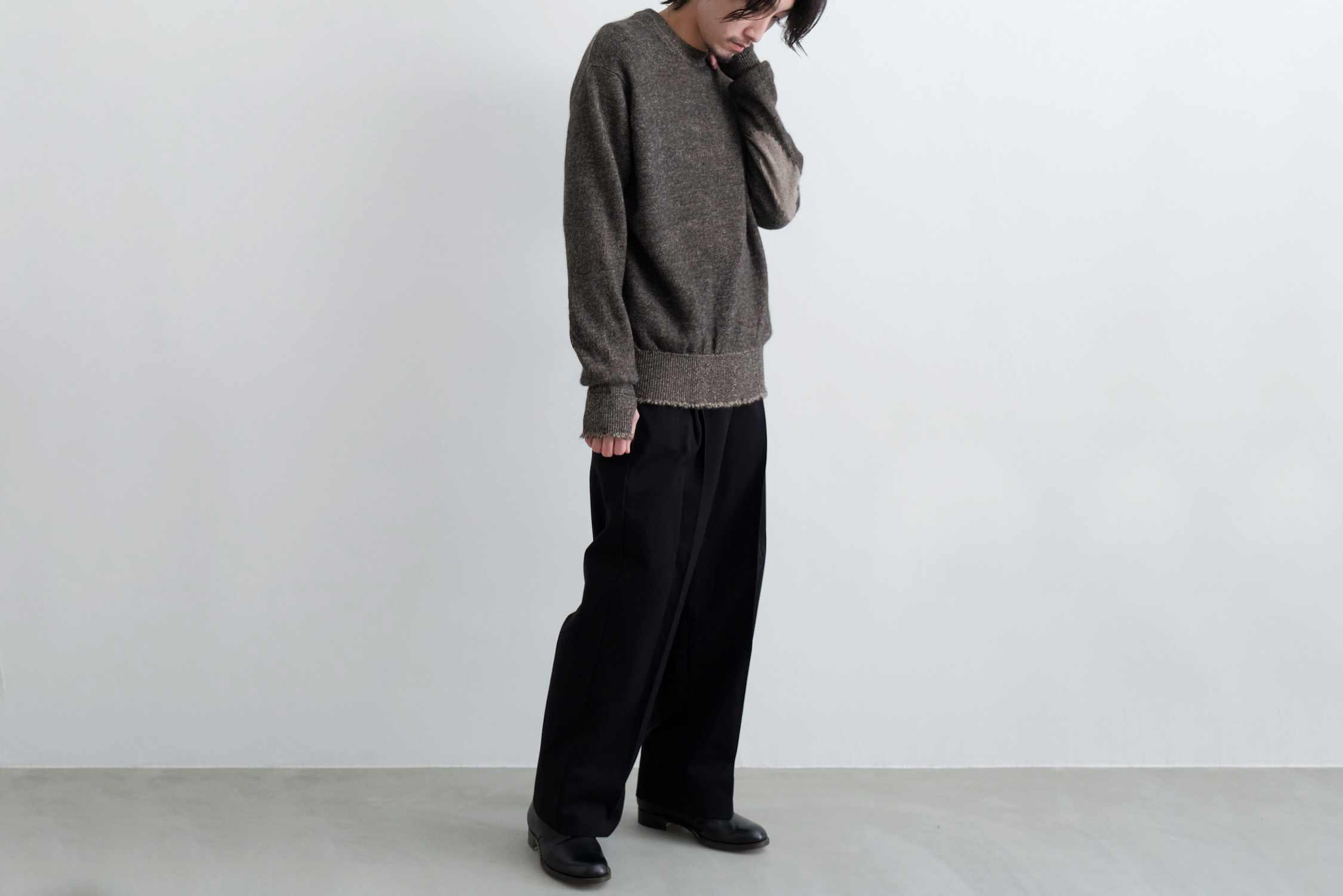 ひょっとこ” P/O SWEATER - WUNDER