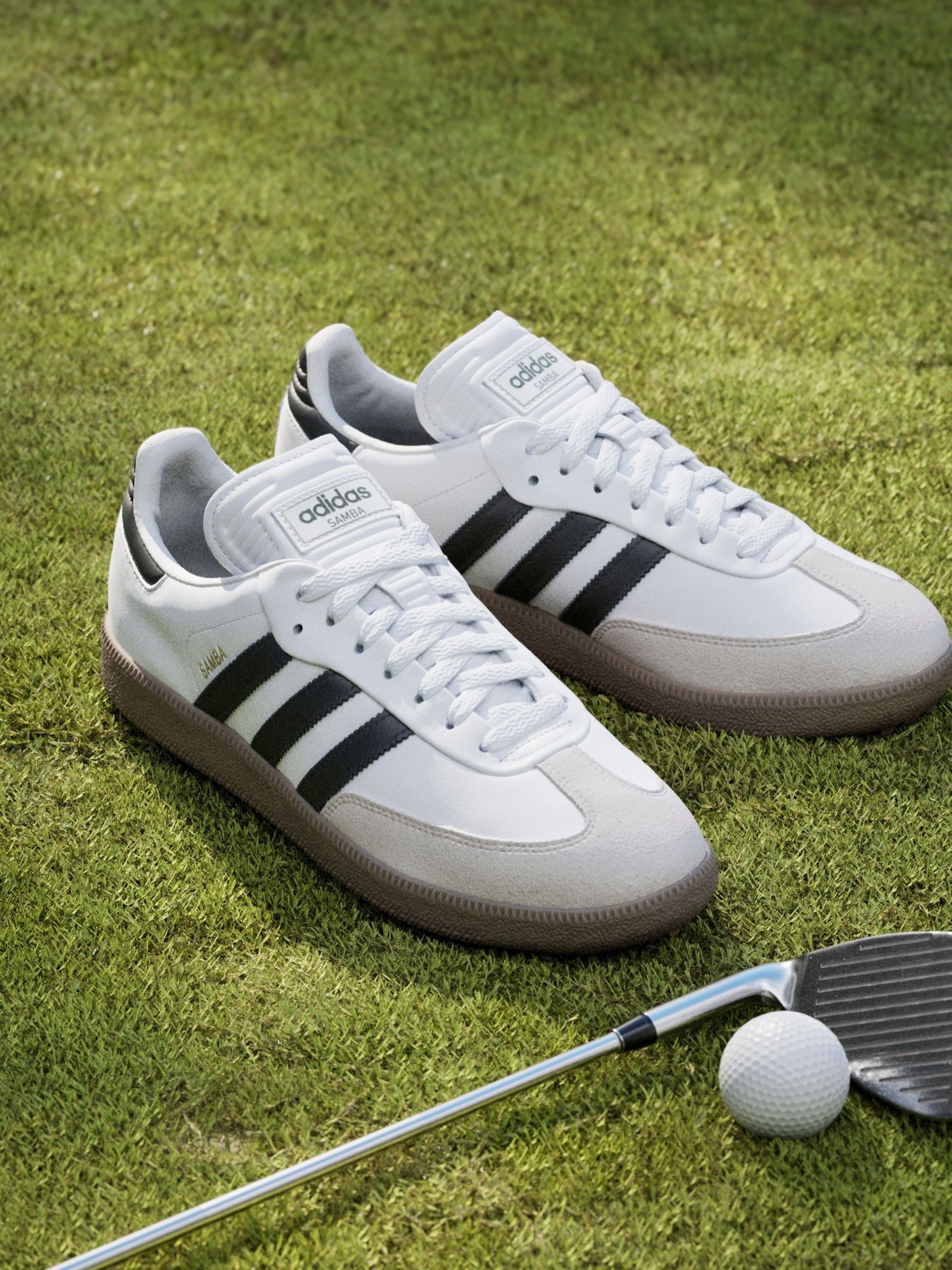 Buy adidas Golf White/Black Samba Spikeless Shoes from Next USA