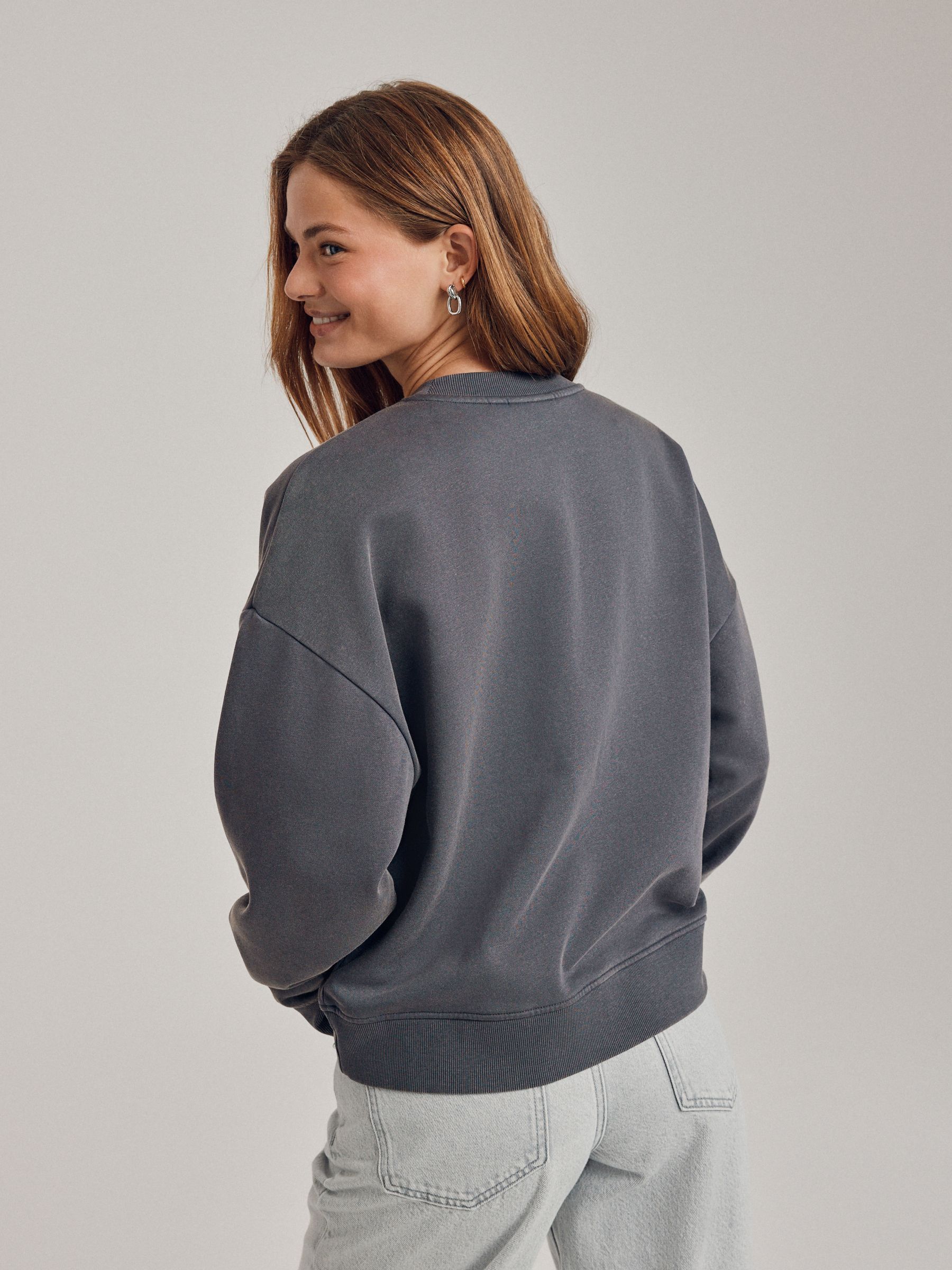 Buy Charcoal Grey Official Wham License Christmas Long Sleeve