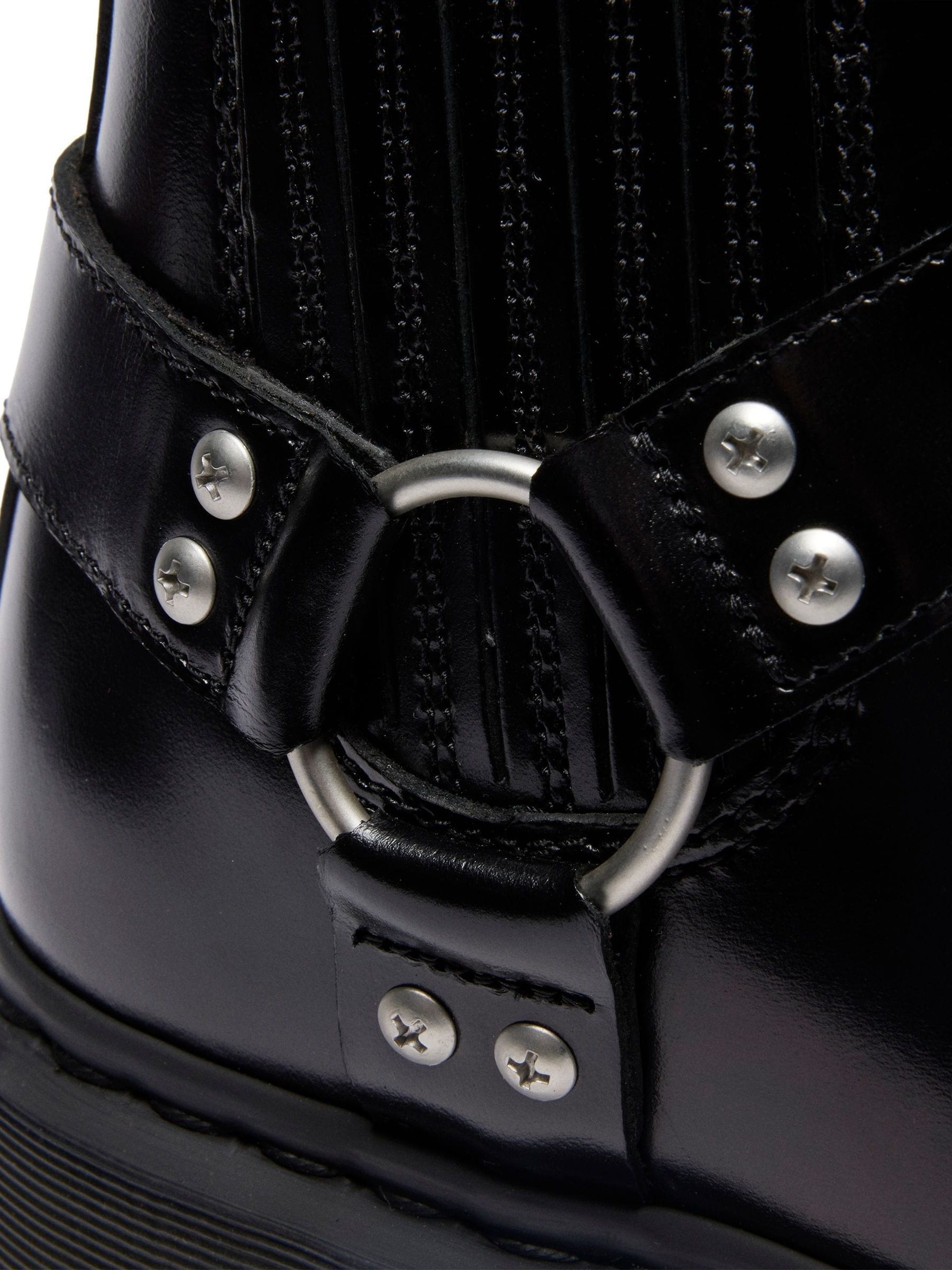 Buy Dr. Martens Black 2976 Harness Analine Shoes from Next USA