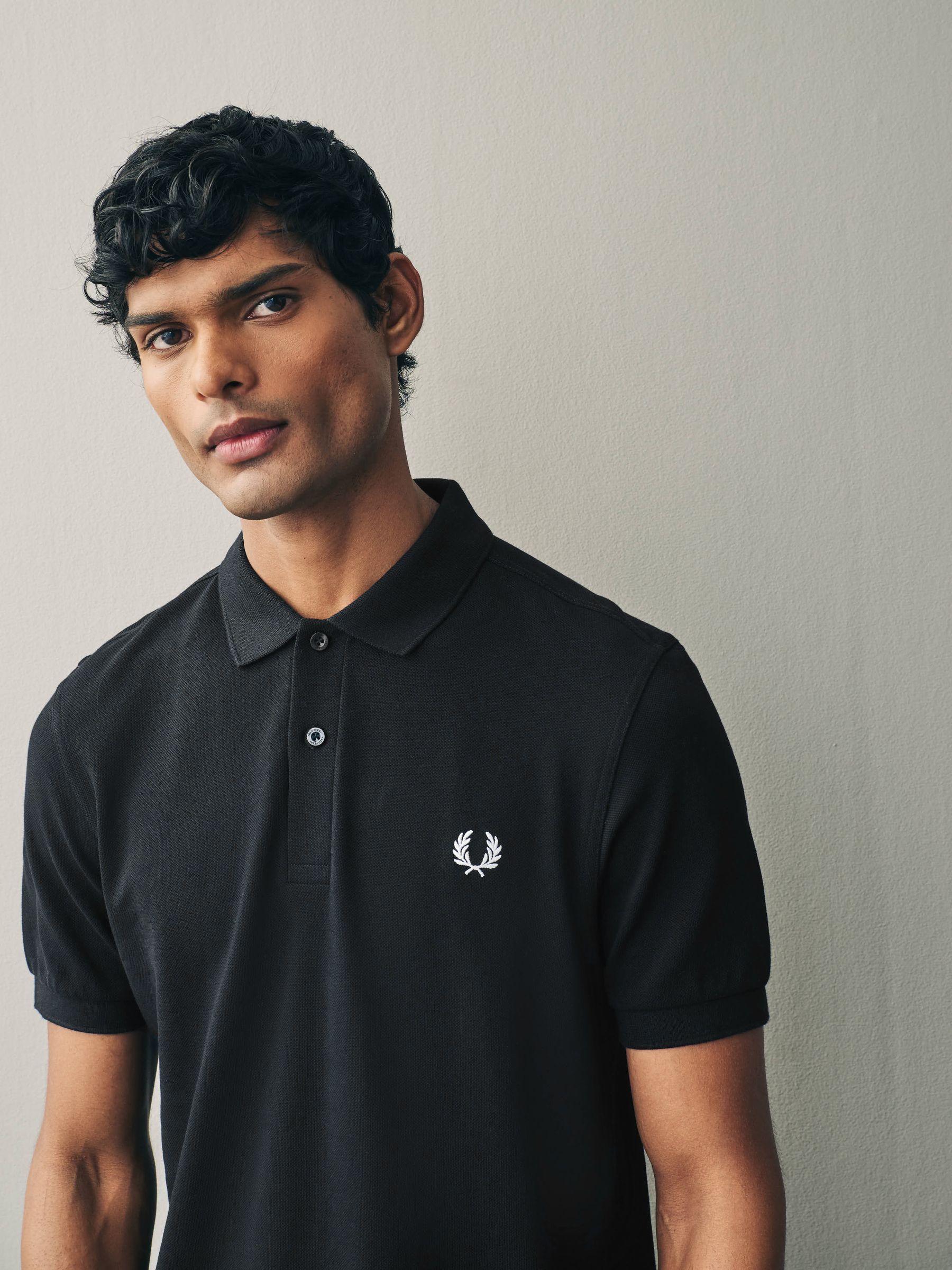 Buy Fred Perry Black Polo Shirt from Next USA