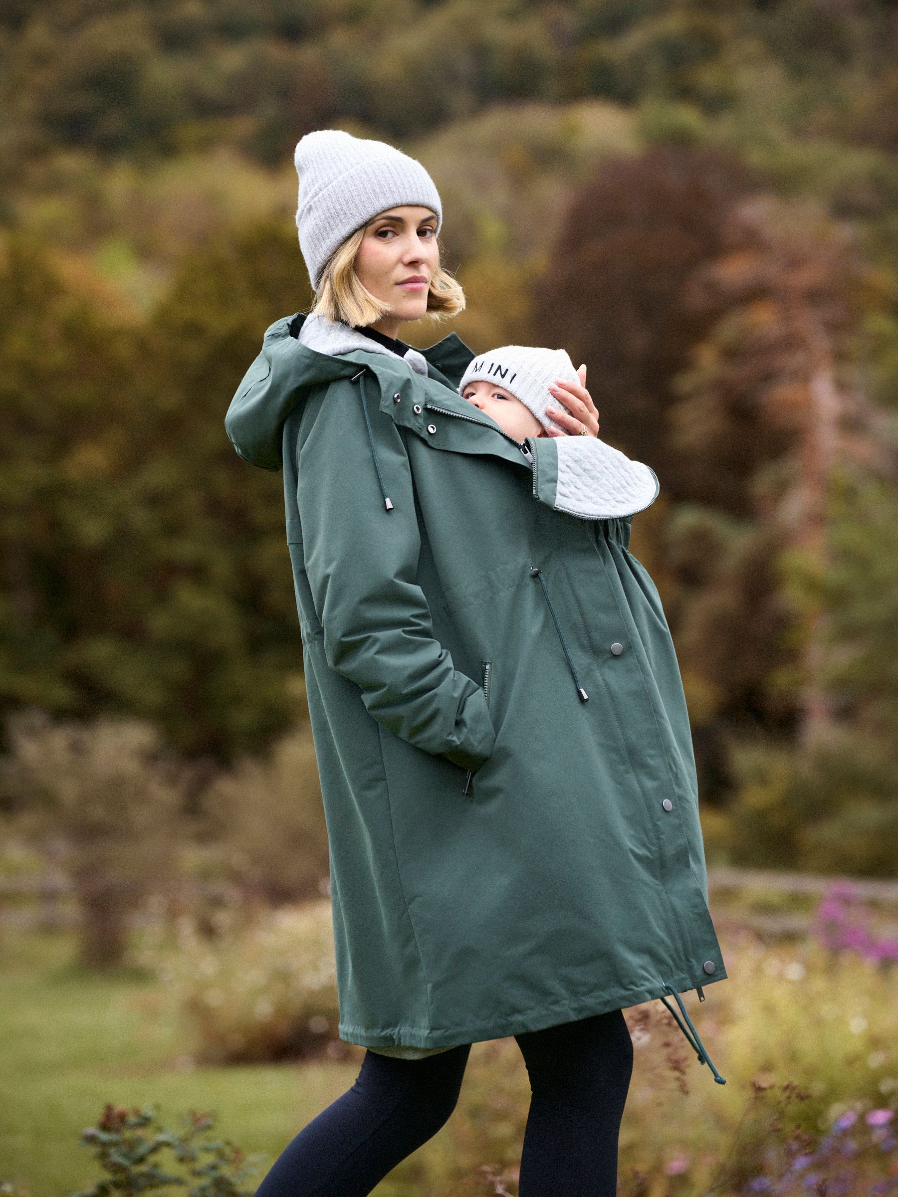 Buy Seraphine Green 3 in 1 Showerproof Maternity & Babywearing