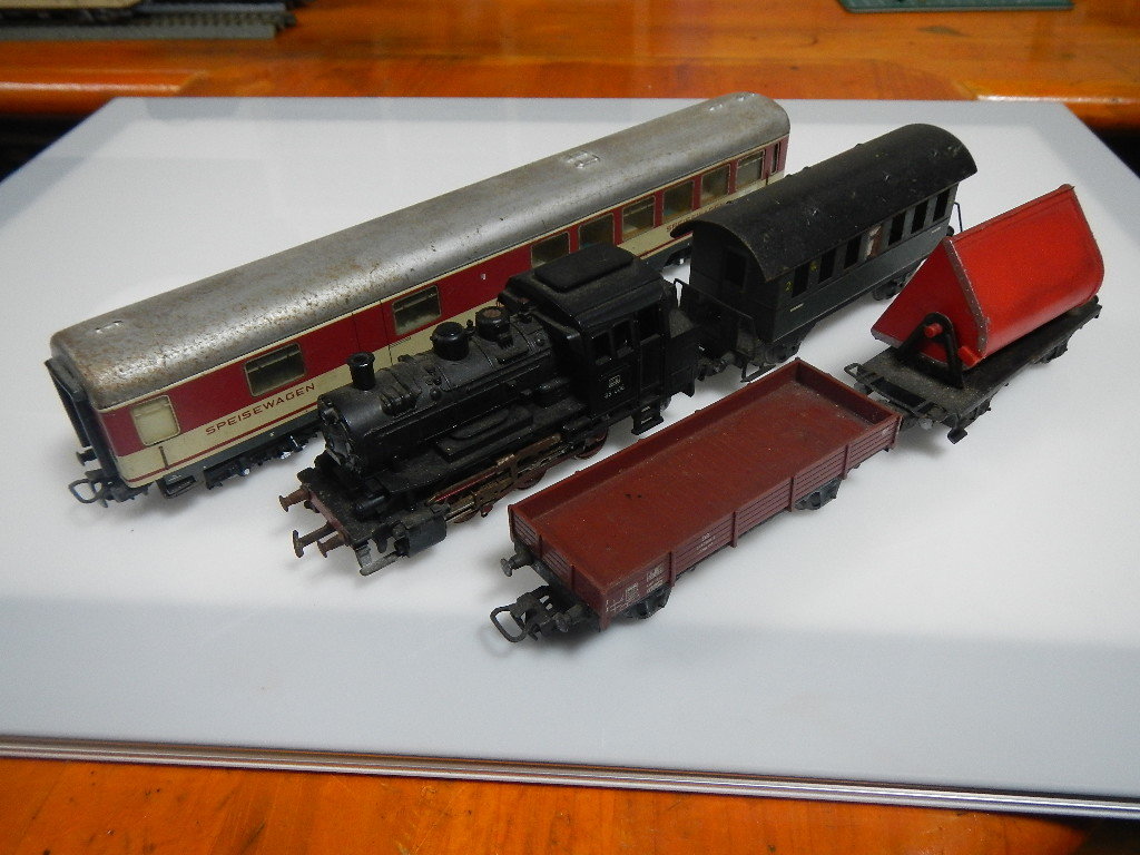 古い西ドイツ製HOゲージ メルクリン発掘: 東名川崎製作所（仮）