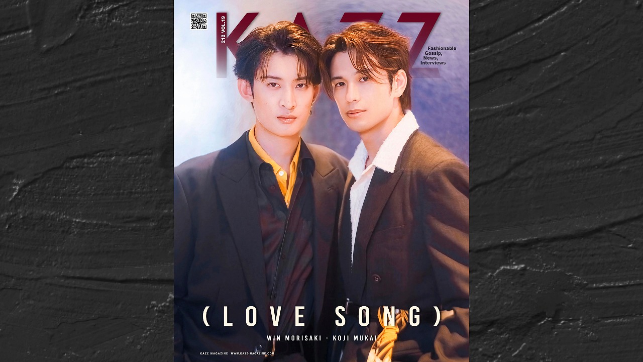 KAZZ MAGAZINE」表紙に森崎ウィンと向井康二（Snow Man）。タイで人気