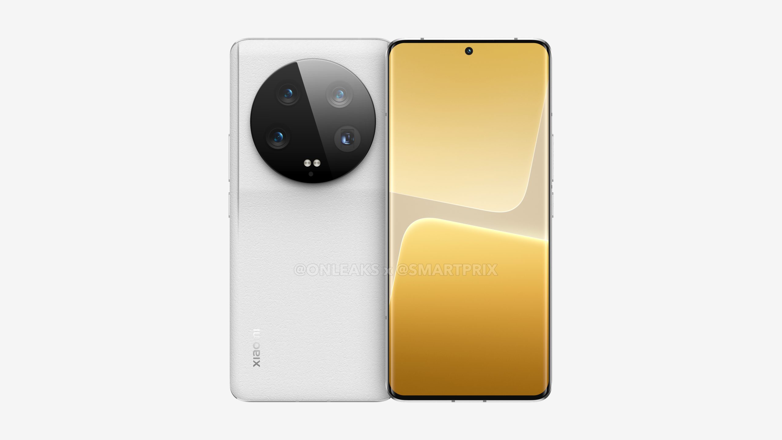 These are renders and a video of the design of the Xiaomi 13 Ultra