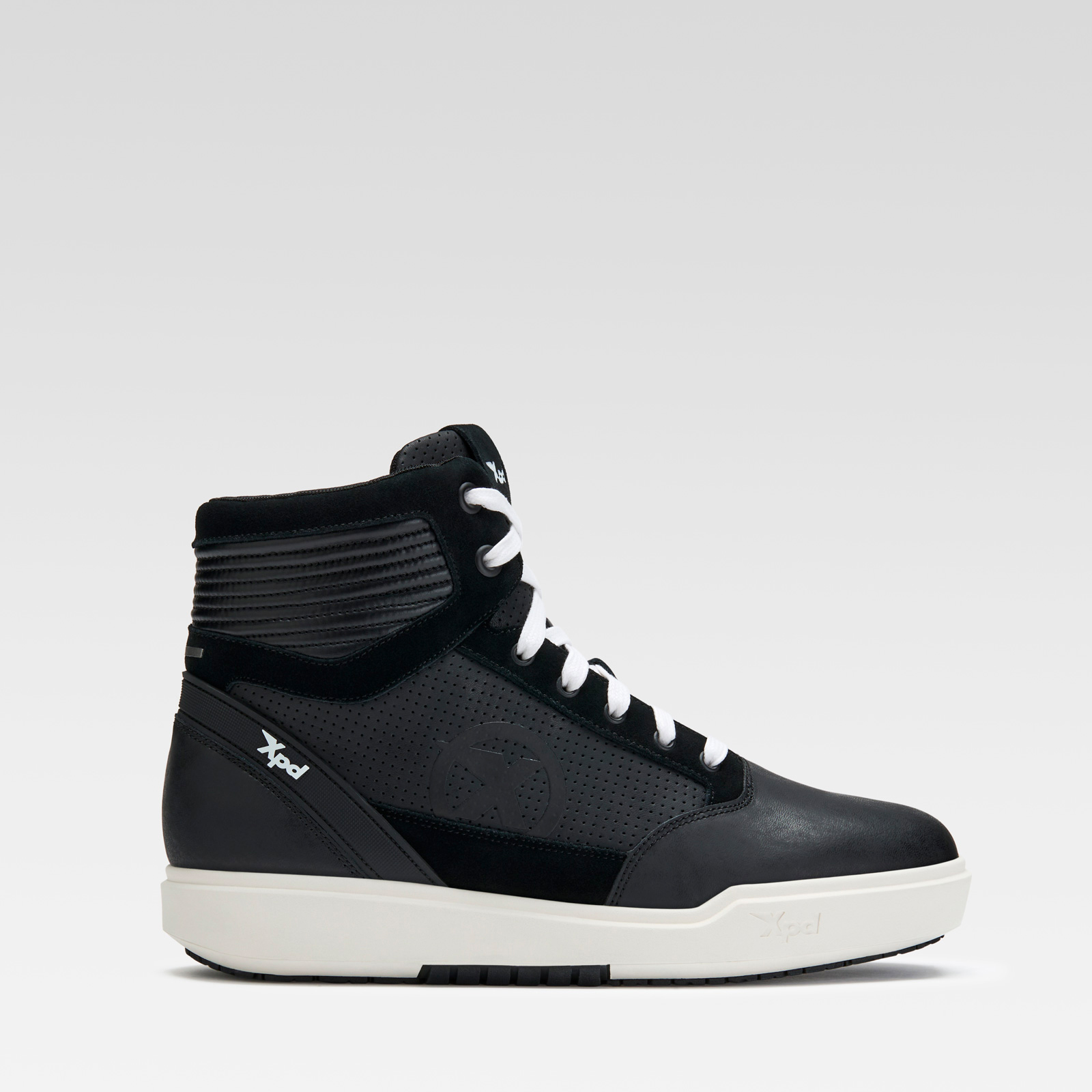 Motorcycle leather shoes with zip - Xpd Moto Way Air