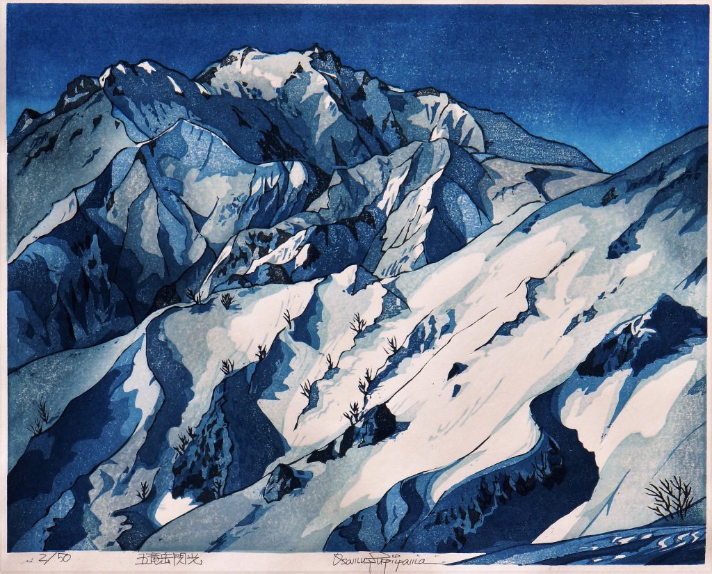 五竜岳閃光 | 山の絵つなぐサイトbyjRO