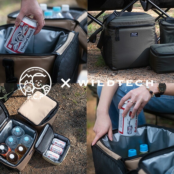 FUKUさんとのコラボ商品 カンガルークーラーバッグ 23L/18Lのセット(2