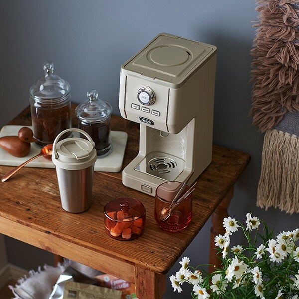 コーヒーメーカー アロマドリップ タンブラー付 K-CM12 Toffy | 山善