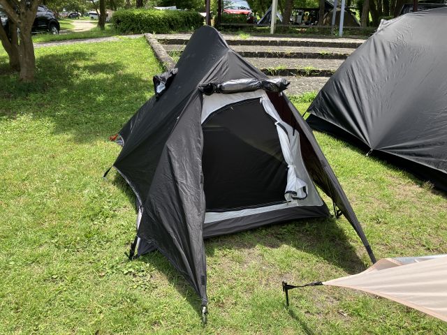 ワークマン！キャンツー対応ミシックツーリングテントAG設営レビュー