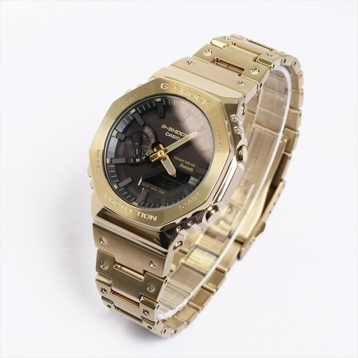 カシオ Gショック フルメタル GM-B2100GD-9AJF イエローゴールドカラー