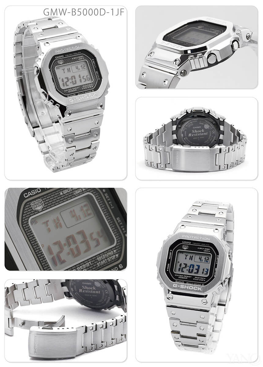 カシオ Gショック GMW-B5000D-1JF コネクテッド G-SHOCK Bluetooth