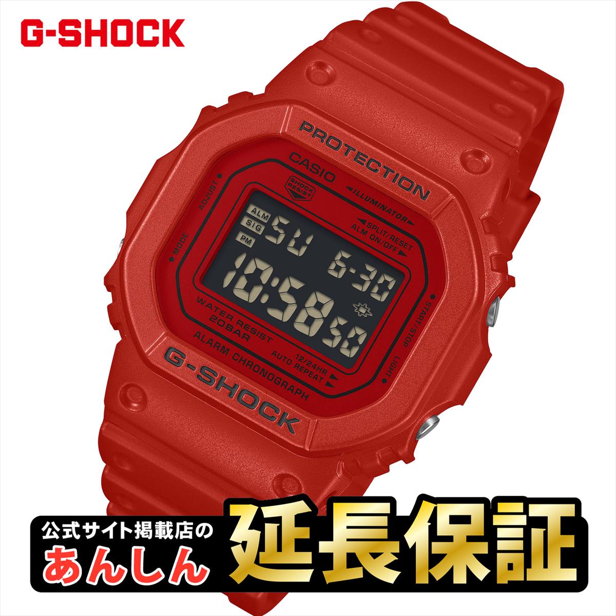 カシオ Gショック DW-5600RRB-4JF Iconic Styles レッド CASIO G-SHOCK