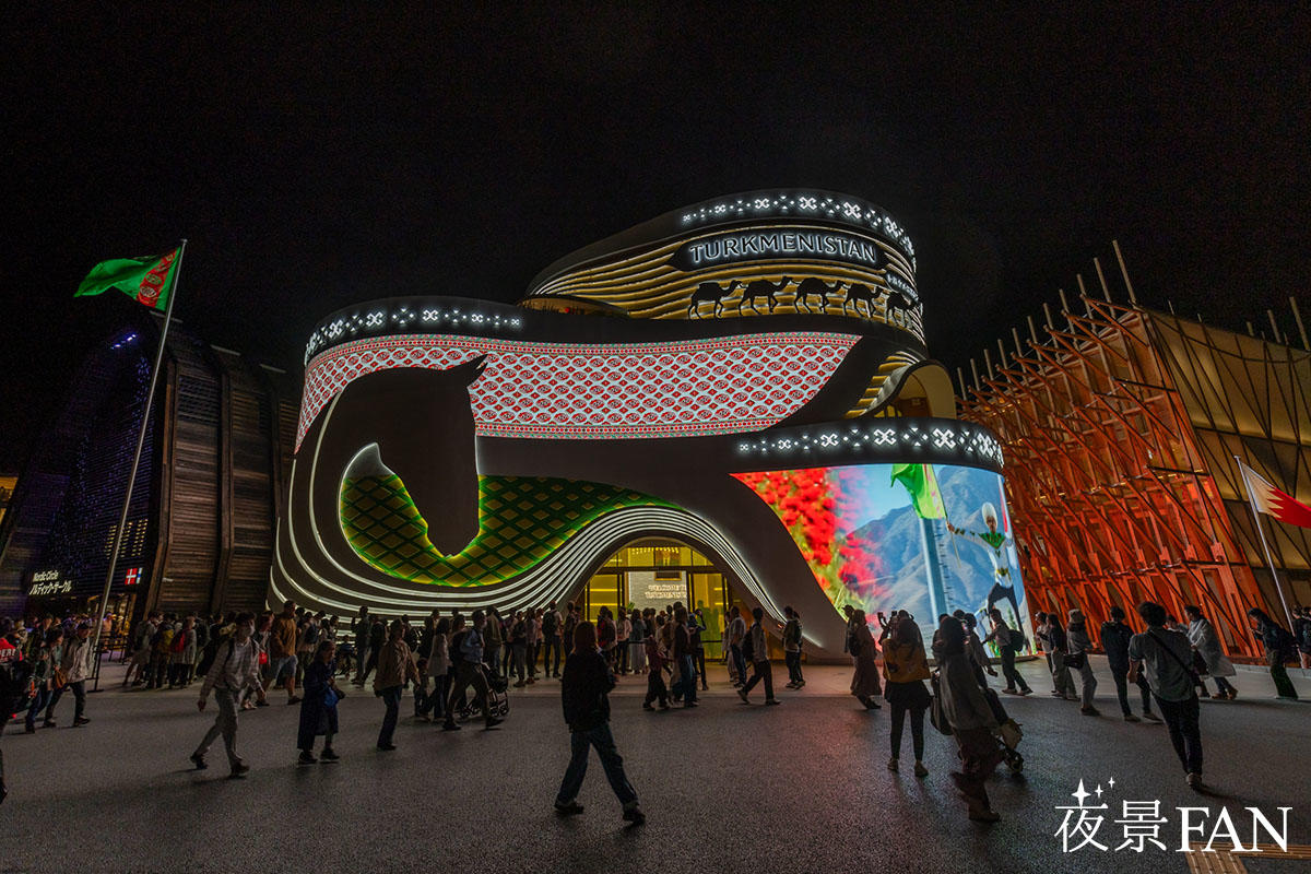 夜景のプロが解説！大阪・関西万博の大屋根リング＆パビリオンのライト