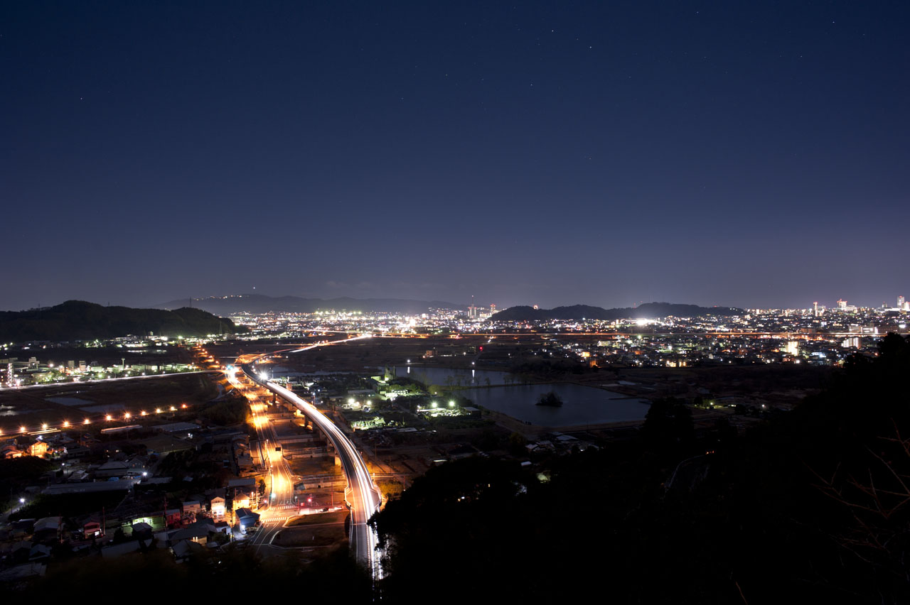 賎機山の夜景 (静岡県静岡市葵区) -こよなく夜景を愛する人へ