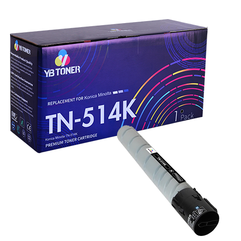 Compatible Konica-Minolta TN-514 Toner Cartridge Set of 4