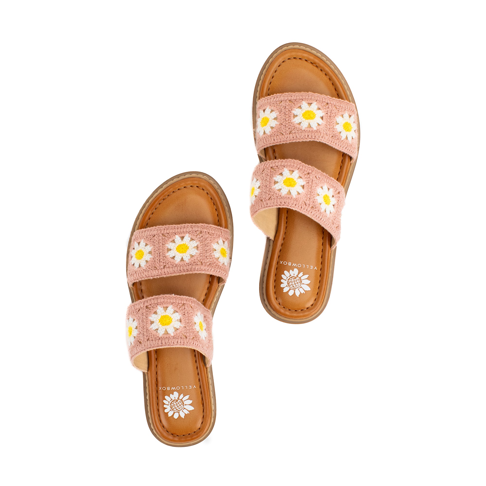 Liselle Crochet Slide Sandal | Yellow Box Official Site – YELLOW